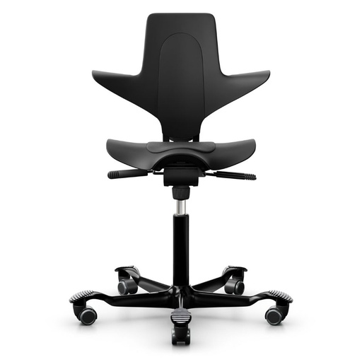 HAG Capisco Puls 8010 Zwart Kunstleder PUxx 21.5816